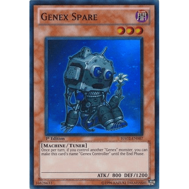 Genex Spare - HA02-EN007 - Super Rare