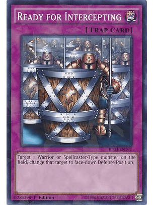 Ready for Intercepting - BP03-EN192 - Shatterfoil Rare