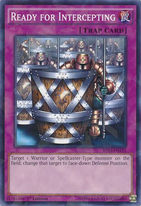 Ready for Intercepting - BP03-EN192 - Shatterfoil Rare