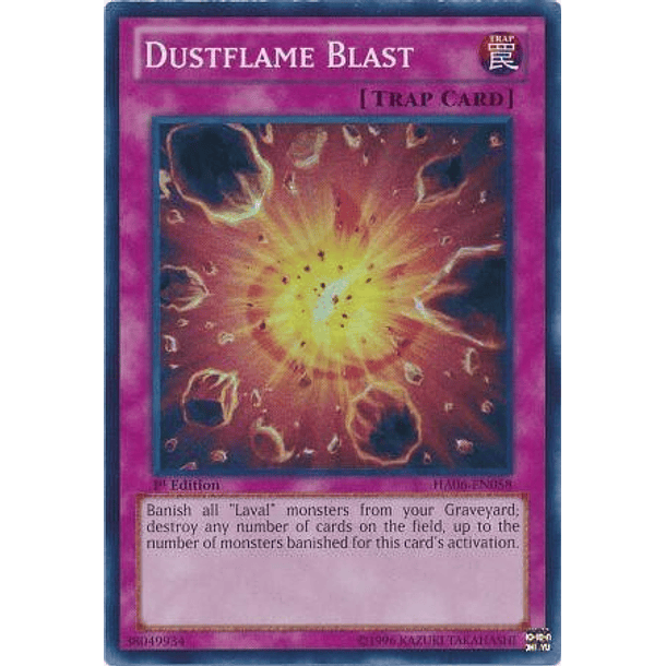 Dustflame Blast - HA06-EN058 - Super Rare