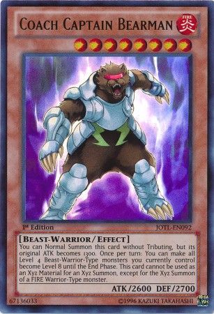 Coach Captain Bearman - JOTL-EN092 - Ultra Rare 1