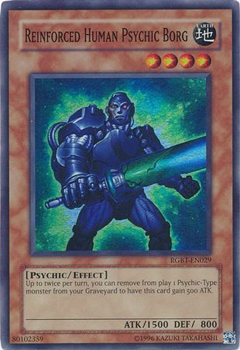 Reinforced Human Psychic Borg - RGBT-EN029 - Super Rare