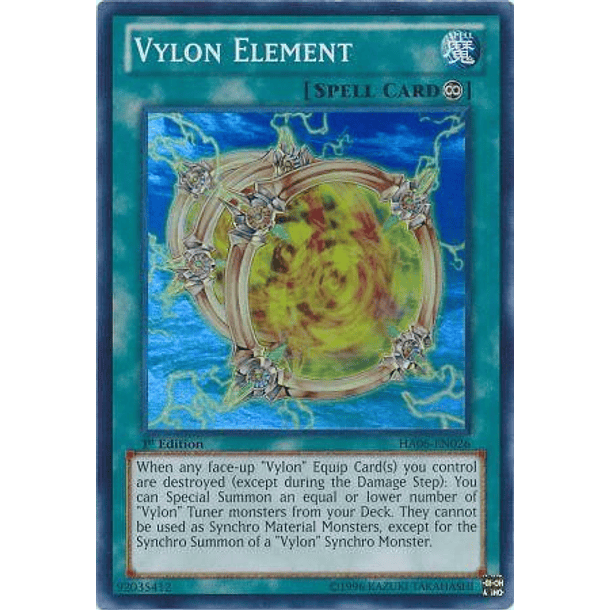 Vylon Element - HA06-EN026 - Super Rare