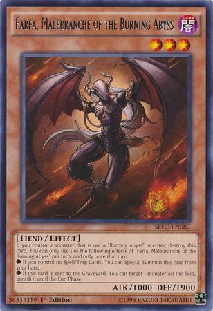 Farfa, Malebranche of the Burning Abyss - SECE-EN082 - Rare 1