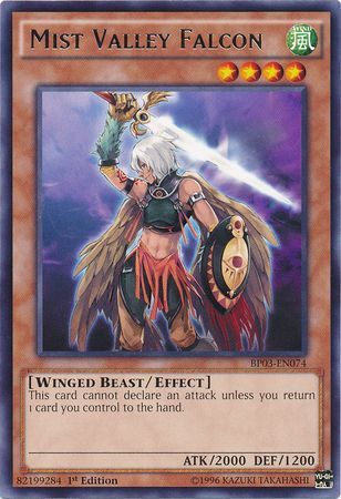Mist Valley Falcon - BP03-EN074 - Rare 1