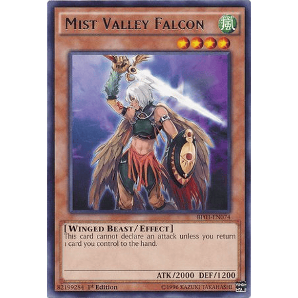 Mist Valley Falcon - BP03-EN074 - Rare