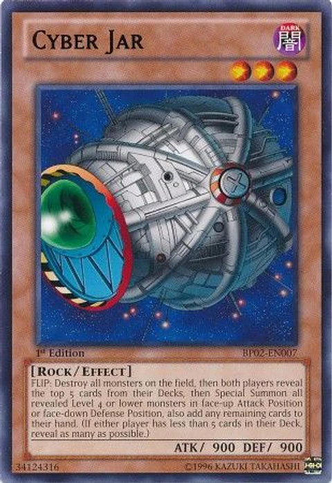 Cyber Jar - BP02-EN007 - Rare