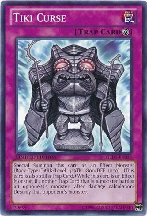 Tiki Curse - GLD5-EN053 - Common