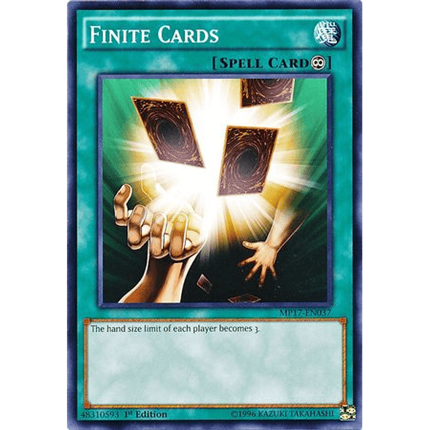 Finite Cards - MP17-EN037 - Common
