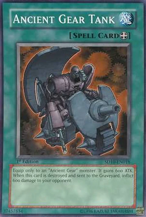 Ancient Gear Tank - SD10-EN018 - Common