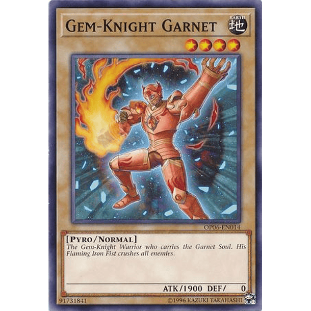 Gem-Knight Garnet - OP06-EN014 - Common