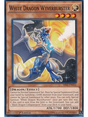 White Dragon Wyverburster - SR02-EN016 - Common