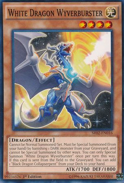 White Dragon Wyverburster - SR02-EN016 - Common
