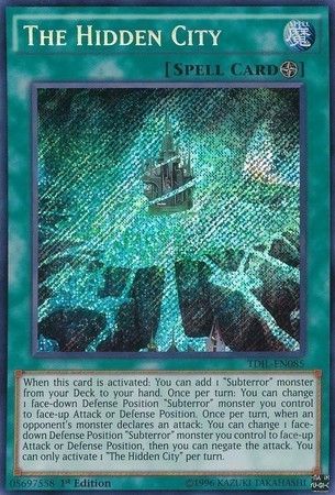 The Hidden City - TDIL-EN085 - Secret Rare 1