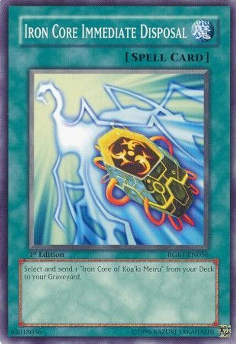 Iron Core Immediate Disposal - RGBT-EN056 - Common