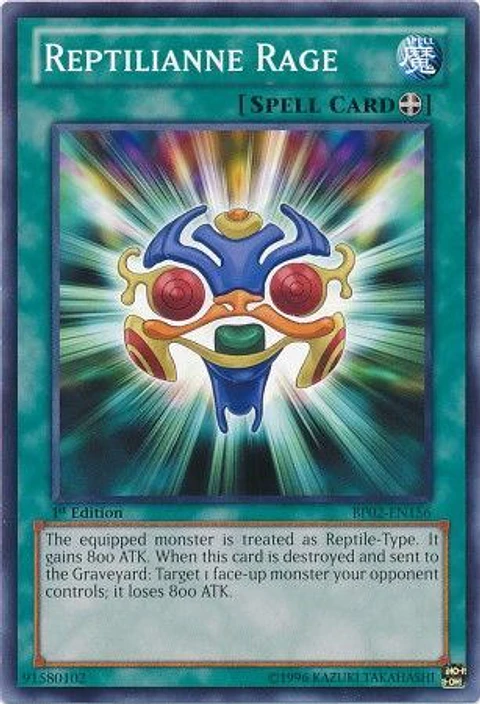 Reptilianne Rage - BP02-EN156 - Common