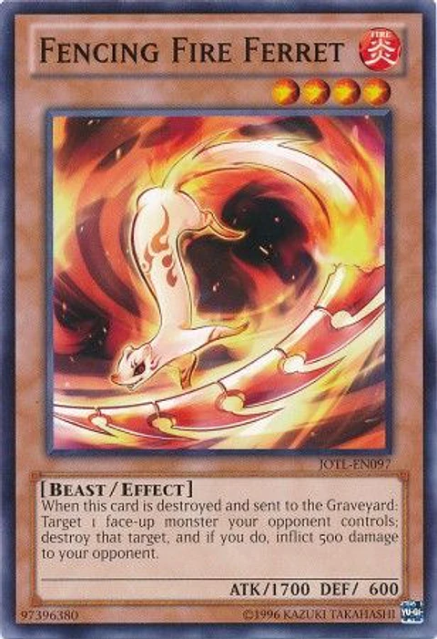 Fencing Fire Ferret - JOTL-EN097 - Common