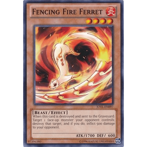 Fencing Fire Ferret - JOTL-EN097 - Common