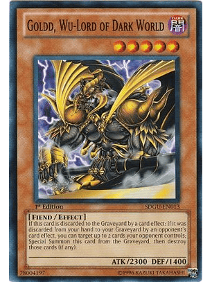 Goldd, Wu-Lord of Dark World - SDGU-EN013 - Common