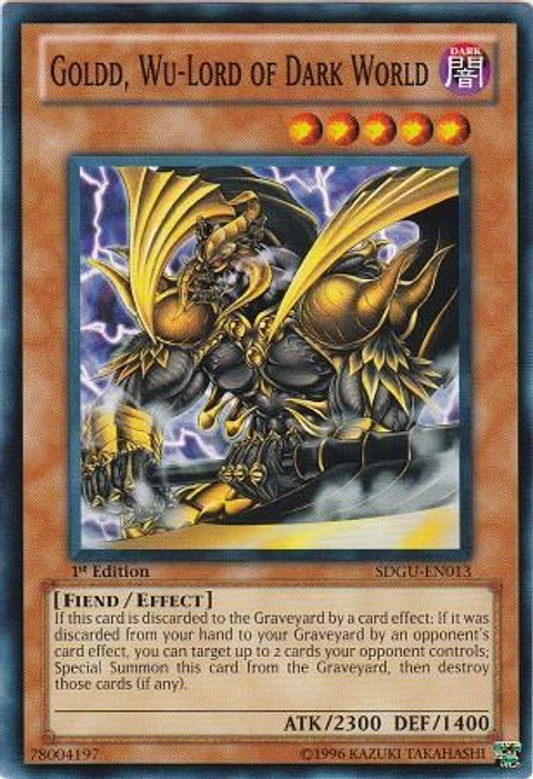 Goldd, Wu-Lord of Dark World - SDGU-EN013 - Common