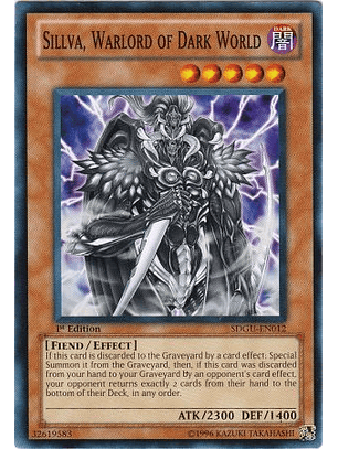Sillva, Warlord of Dark World - SDGU-EN012 - Common