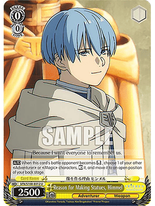 Reason for Making Statues, Himmel - SFN/S108-E012 U - Uncommon 