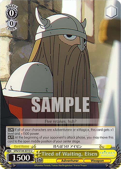 Tired of Waiting, Eisen - SFN/S108-E010 U - Uncommon  1