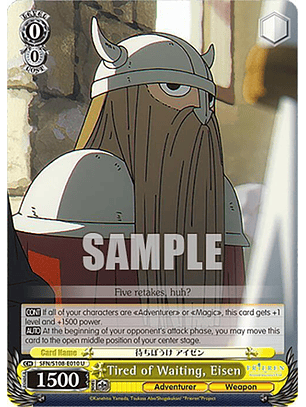 Tired of Waiting, Eisen - SFN/S108-E010 U - Uncommon 