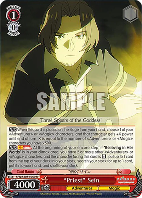 "Priest" Sein - SFN/S108-E050 R - Rare 