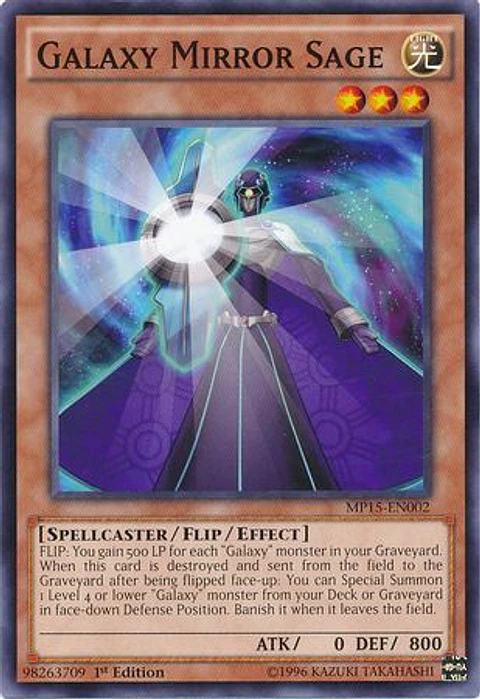 Galaxy Mirror Sage - MP15-EN002 - Common