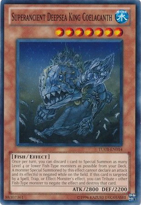 Superancient Deepsea King Coelacanth - TU03-EN014 - Common (españo)