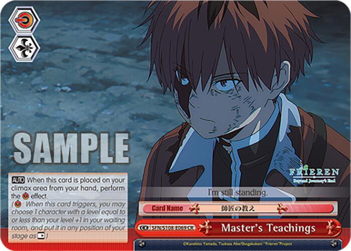 Master's Teachings - SFN/S108-E069 CR - Climax Rare  1