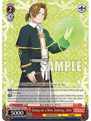 Going on a New Journey, Sein - SFN/S108-E057 U - Uncommon 