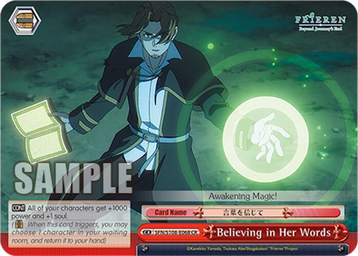 Believing in Her Words - SFN/S108-E068 CR - Climax Rare  1