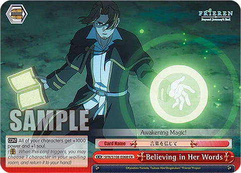 Believing in Her Words - SFN/S108-E068 CR - Climax Rare 