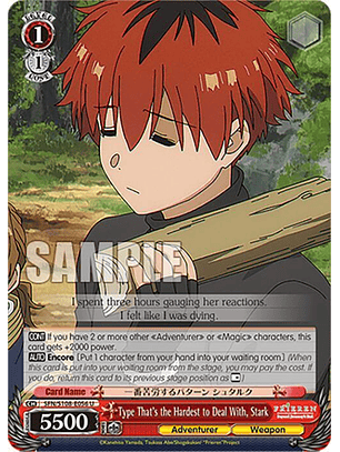 Type That's the Hardest to Deal With, Stark - SFN/S108-E056 U - Uncommon 