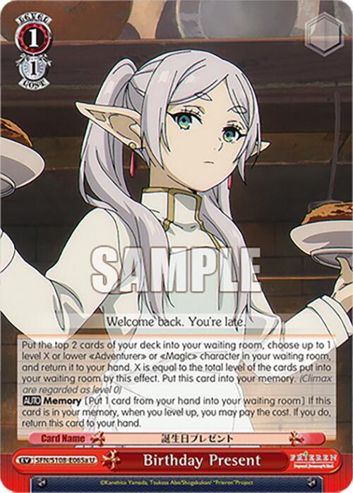 Birthday Present - SFN/S108-E065a U - Uncommon  1