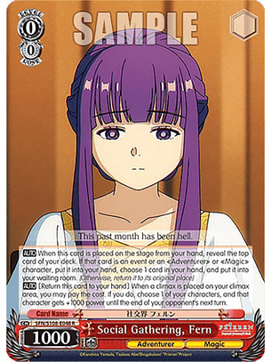 Social Gathering, Fern - SFN/S108-E048 R - Rare 