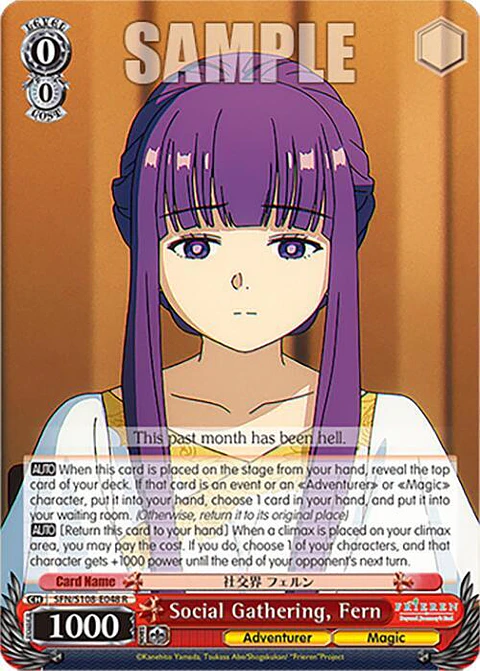 Social Gathering, Fern - SFN/S108-E048 R - Rare 