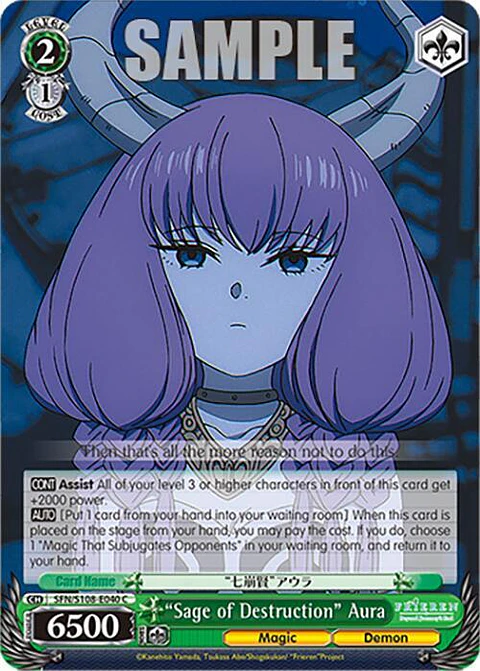 "Sage of Destruction" Aura - SFN/S108-E040 C - Common 