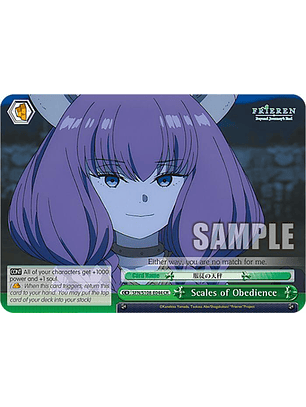 Scales of Obedience - SFN/S108-E044 CR - Climax Rare