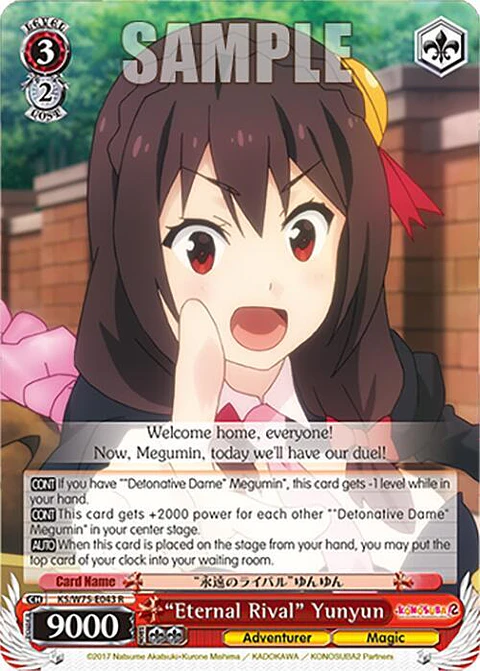 Eternal Rival" Yunyun - KS/W75-E043 - Raro