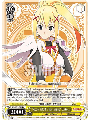 Special Talent is Fantasizing