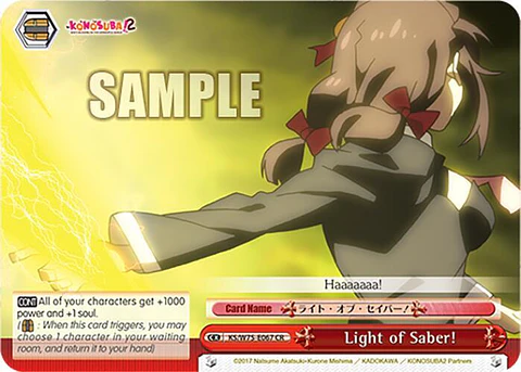 Light of Saber! - KS/W75-E067 - Climax Rare