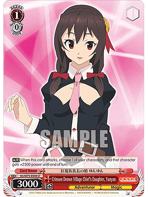 Crimson Demon Village Chief's Daughter, Yunyun - KS/W75-E049 - Uncommon