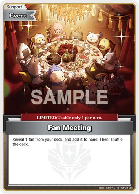Fan Meeting - hBP03-089 - Uncommon  