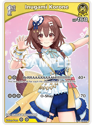 Inugami Korone - hBP03-064 - Uncommon 
