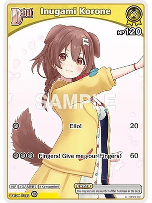 Inugami Korone - hBP03-061 - Common 