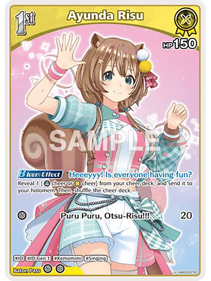 Ayunda Risu - hBP03-076 - Uncommon 