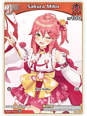 Sakura Miko - hBP03-025 - Common 